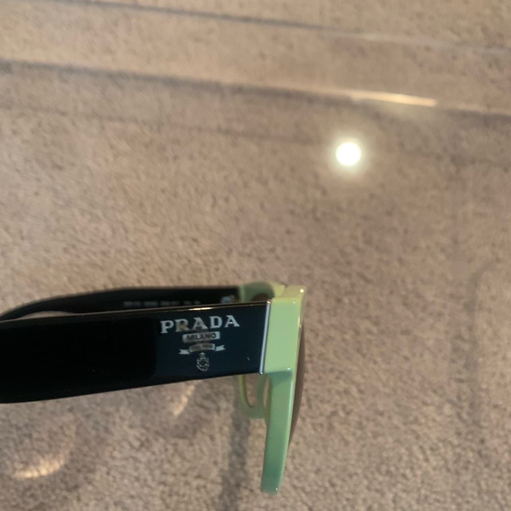 Prada Green framed Sunglasses - Picture 3 of 4